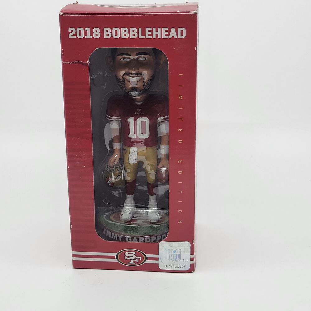 Jimmy Garoppolo San Francisco 49er Bobblehead 2018 New in the box
